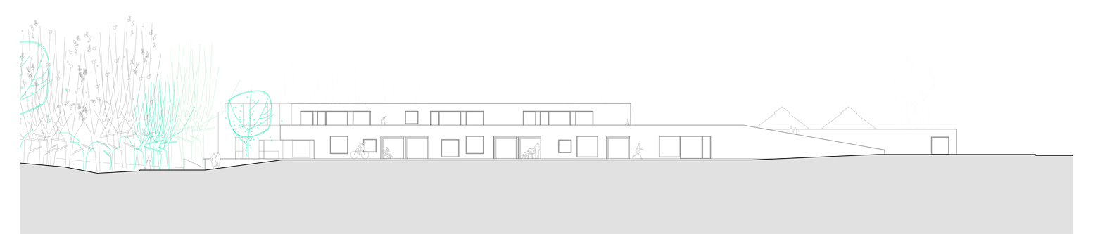 guenin architecte Nyon / CH  Salle de spéctacle / Bureaux / Logements à Nyon  