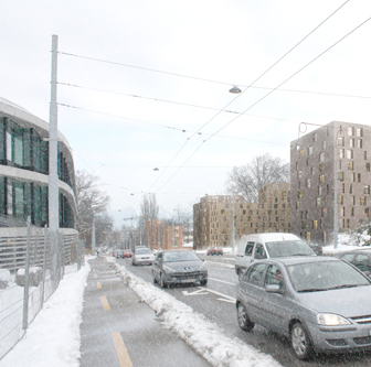 guenin architecte Genève / CH  Evolution urbaine du périmètre Vieusseux-Villars-Franchises  