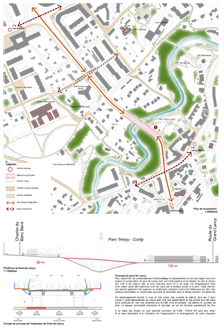 guenin architecte Ville de Lancy / CH Liaisons de mobilité douce