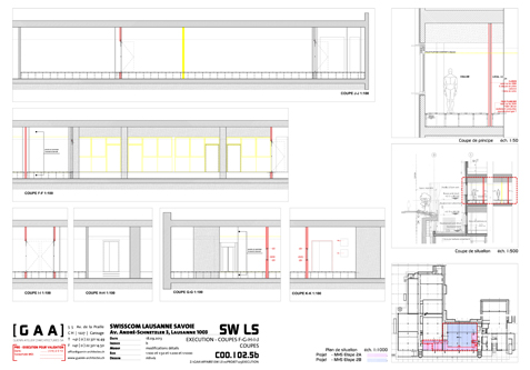 guenin architecte Lausanne / CH Data Center 