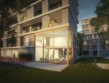 guenin architecte Vernier / GE / CH Logement Vernier 115