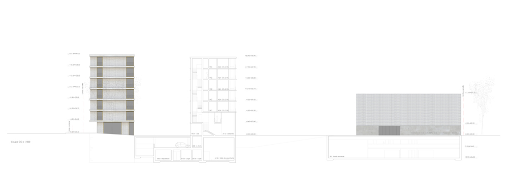 guenin architecte Vernier / GE / CH Logement Vernier 115