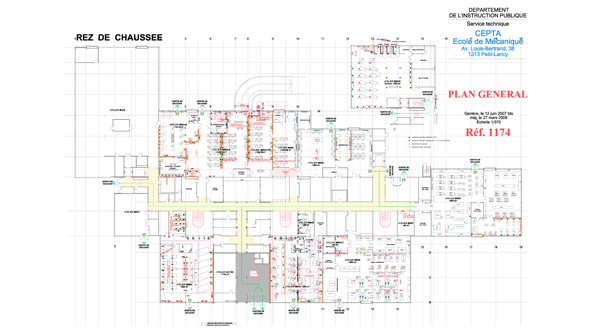 guenin architecte GE - CH DIP-POLES - Transformation des Ecoles Techniques