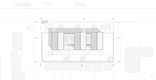 guenin architecte Meyrin - Genève Logements contigüs