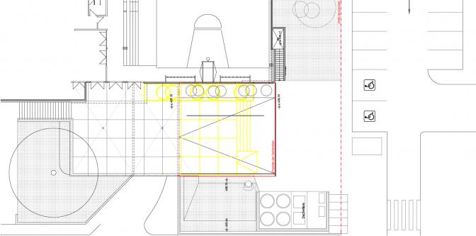 guenin architecte Meyrin / CH Extension des locaux des sapeurs-pompiers de Meyrin