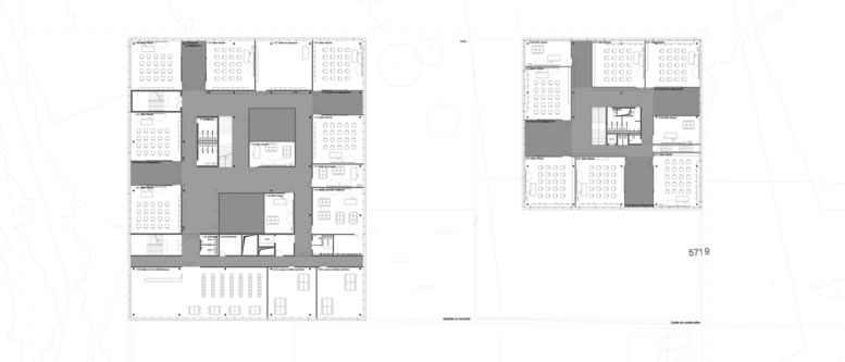 guenin architecte Plan les Ouates / CH Ecole primaire