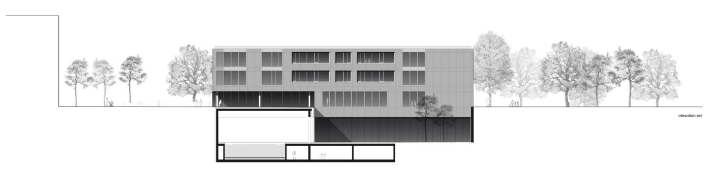 guenin architecte Plan les Ouates / CH Ecole primaire