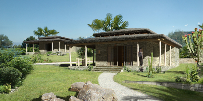 guenin architecte Lalibela / Ethiopie Complexe hôtelier