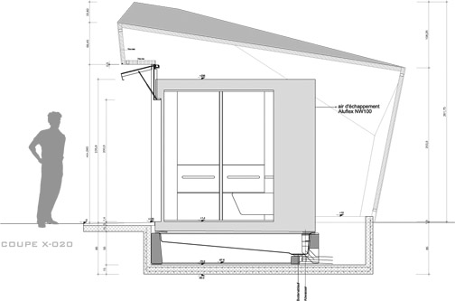 guenin architecte St-Jean - Genève / CH WC Public