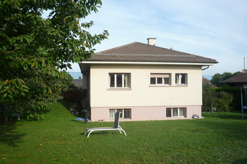 guenin architecte Corsier / CH Transformation et agrandissement d'une villa 