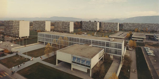 guenin architecte Meyrin / CH Rénovation de l'école des Boudines