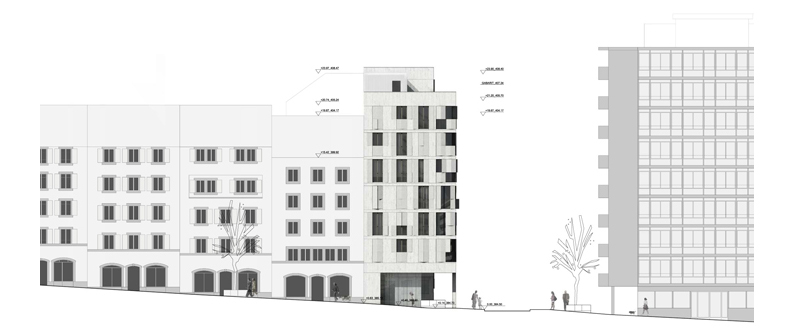 guenin architecte Genève / CH  Immeuble de logements en ville  